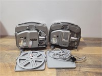 Bolex Paillard Super 8mm Movie Projectors