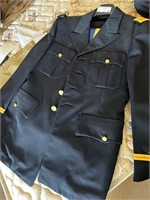 Army Officer Dress Blue Jacket, LT Shoulder Board,