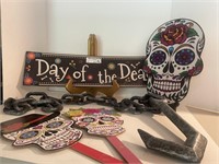5 pcs Day of the Dead/Halloween
