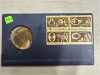 AMERICAN BICENTENENNIAL COMM MEDAL / COVER