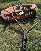 42" Kubota Mower Deck, Trailer Hitch. On Hill