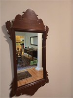 Chippendale Style Hall Mirror 32x17