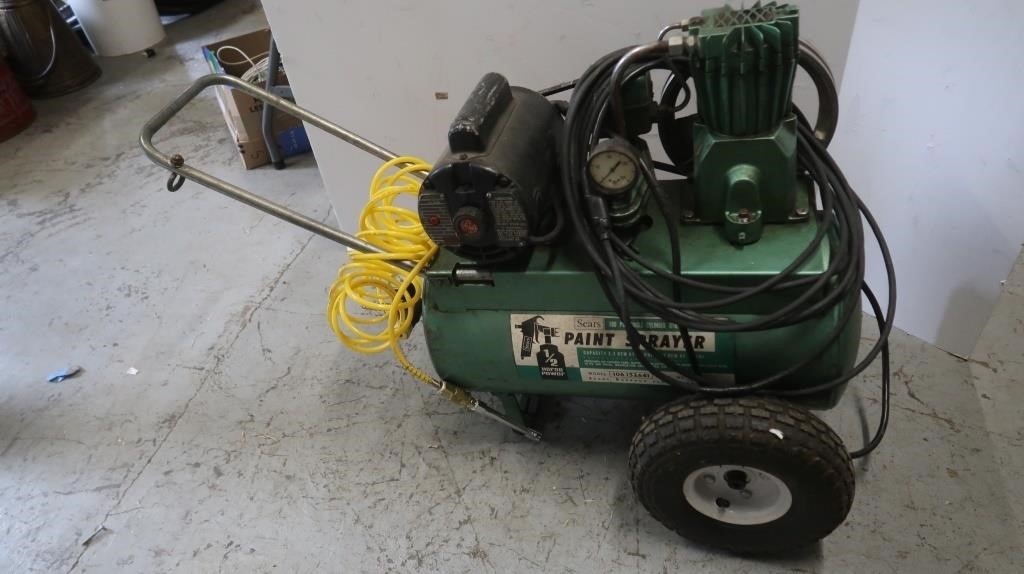 Sears 1/2 HP 12 Gal Portable Air Compressor