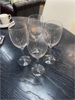 S/4 Lenox Wine Glasses