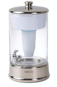 ZeroWater 40-Cup Ready-Pour 5-Stage Round Glass
