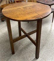 Antique Parlour Table (25" diam x 29"H)