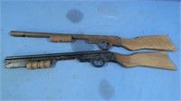 2 Vintage All Metal Products Co Spring Guns