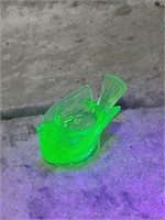 Uranium Glass Bird
