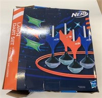New Nerf Lawn Dart Set Game Damaged Box