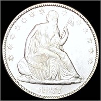 1877 Seated Liberty Half Dollar UNCIRCULATED