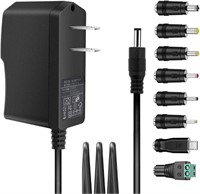 Universal 6V AC Adapter 8 DC Tips
