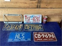 Assortment of license plates