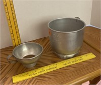 Foley 5 Cup Sifter Aluminum & Funnel