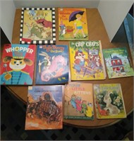 Assorted Children Books & Coloring