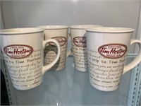 4 Tim Horton's Mugs 2009
