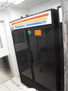 True Double Glass Door Lab Refrigerator
