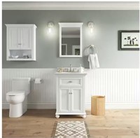 25 in. Single Sink Freestanding Vanity