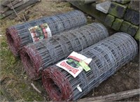 3 Rolls of Redbrand Woven Wire (3 times the money)