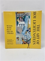 The Art of Roy Lichtenstein- Mural w Blue
