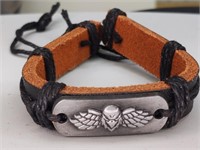 Leather bracelet