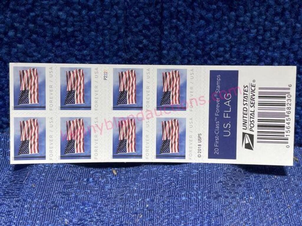 (20) USA Forever Stamps ($14.60 face value)
