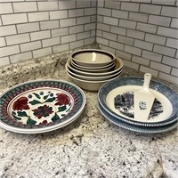 Bowls, Pie Plate, Server