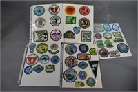 (46) Girl Scout Council Echo Action Patches
