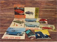 1950s Ford, Plymouth & Nash Adv.