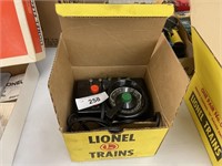 LIONEL TRAINMASTER TRANSFORMER IN BOX