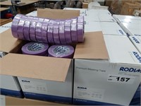 5 Boxes x 48 Rolls Robim Purple Masking Tape