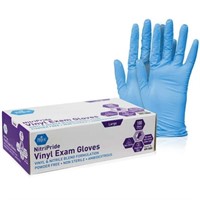L  100pc Sz Large Nitrile Vinyl Exam Gloves