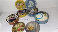 SEWING SUPPLIES AND TINS