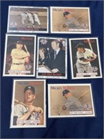 Mickey Mantle baseball card lot