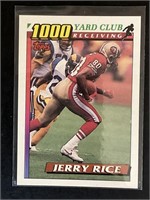 1991 TOPPS NFL FOOTBALL 1000 YARD CLUB "JERRY RIC