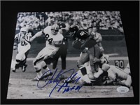 Charley Taylor Signed 8x10 Photo JSA COA