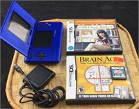 Nintendo DS, 3 Games and Charger
