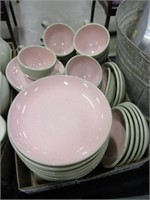 Stoneware Plates, Bowls, Cups