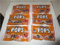 6 Bags Tootsie Pop Suckers