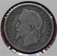 1864 France 50 Centimes