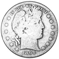 1899-O Barber Half Dollar NICELY CIRCULATED