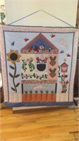 Hand quilted Wall Hanging.