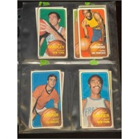 (13) 1969 Topps Basketball Cards