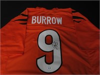 Joe Burrow signed football jersey COA