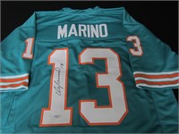 Dan Marino signed football jersey COA