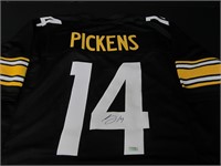 George Pickens signed football jersey COA