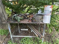Steel Workbench and Metal