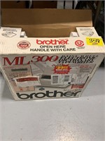 BROTHER ML300 ELECTRONIC TYPEWRITER IN BOX