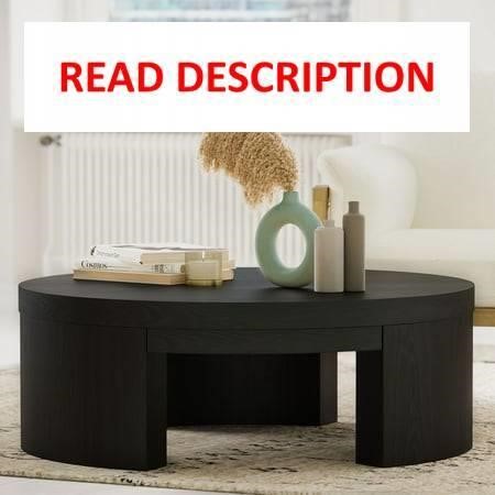 Round Coffee Table by Drew Barrymore  Warm Honey