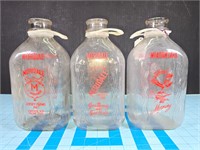 Vintage Meadowlark & Meridale Milk Bottles