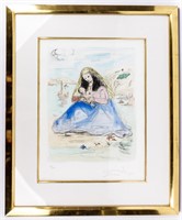 Art Dali Signed, Numbered Print, Madonna & Child